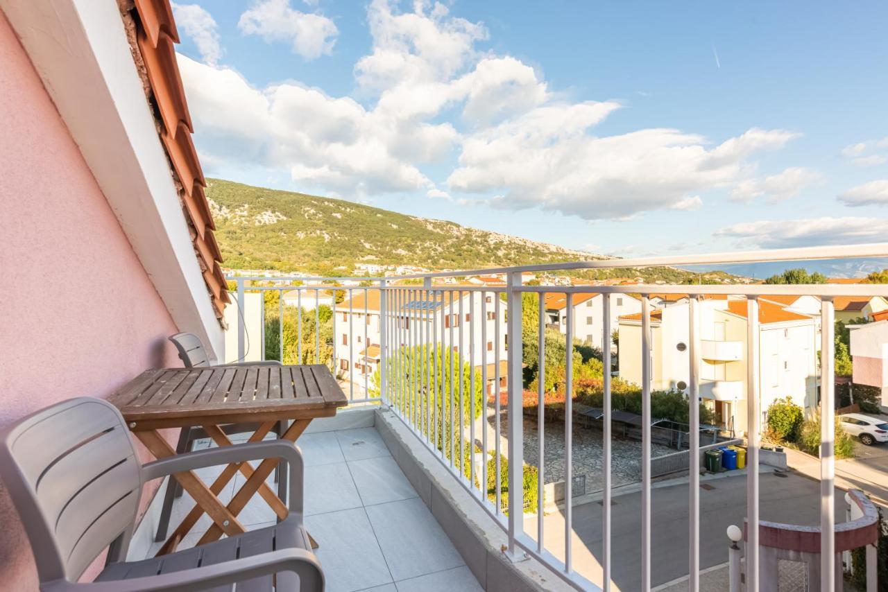 Apartment Mimoza 5, Baska, Krk מראה חיצוני תמונה